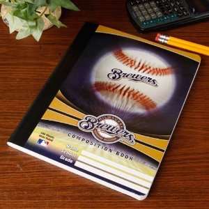    MLB Milwaukee Brewers Composition Notebook