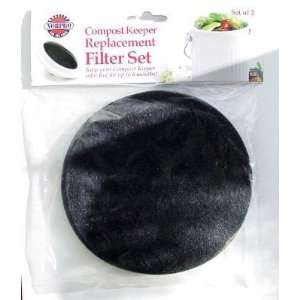   Filter Set for Norpro 93 Ceramic Compost Keeper Electronics
