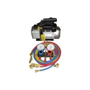  FJC KIT6 Vacuum Pump and Gauge Set Automotive