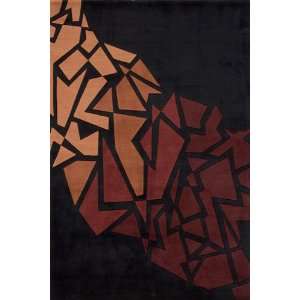   Contemporary Wool Hand Tufted Area Rug 7.60 x 9.60.
