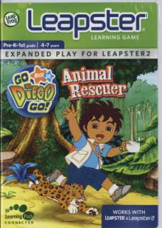 Leap Frog Leapster   Go Diego Go Animal Rescuer (4 7 Years)  