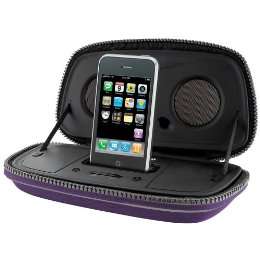 iHome Portable Speaker System for iPhone iPod Purple  