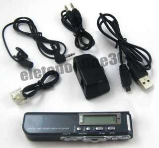 Built in 2GB Portable Digital Voice Recorder Dictaphone  