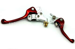 HONDA CNC THROTTLE CLAMP XR CRF XR50 CRF50 PIT BIKE RED  