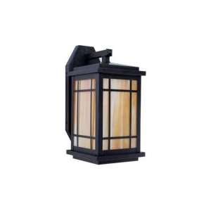   Avenue 1 Light Outdoor Wall Light in Raw Copper with Off White glass