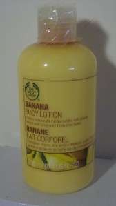 The Body Shop BANANA Lotion RARE 8.4oz *NEW  