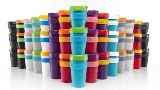 KeepCups fit into most car cup holders and many bicycle bottle holders 