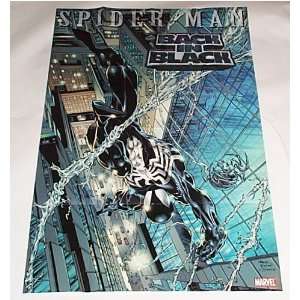 Amazing Spider man 36 by 24 Back In Black Costume Marvel Comics Shop 