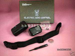 Rechargeable Dog Control Anti Bark Static e Collar 36g  
