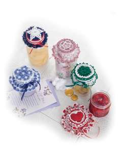 SPECIAL OCCASION JAR DOILIES, Crochet Pattern Book, NEW  
