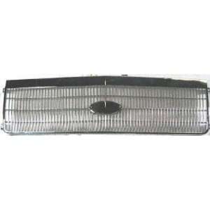 88 91 FORD CROWN VICTORIA GRILLE, Chrome (1988 88 1989 89 1990 90 1991 