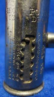 ANTIQUE* Late 1800s Black Powder/ Shot Adjustable Measurement Scoop 