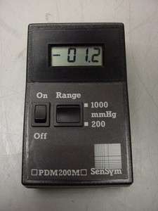 SenSym PDM200M Dual Range Digital Manometer  