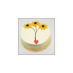 9IN Lemon Daisy Cake  Grocery & Gourmet Food