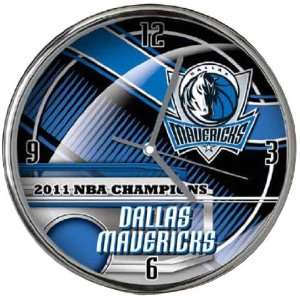  Dallas Mavericks Finals Champs Chrome Clock Sports 