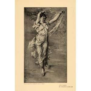  1911 Print Dance Women Dress Grecian Smoke Body Grace 