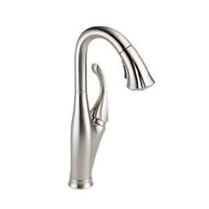  DELTA Single Handle Bar/Prep Faucet 9992 SS DST Brilliance 