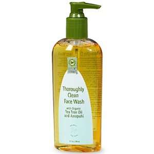  Desert Essence Thoroughly Clean Face Wash with Tea Tree Oil   8 oz 