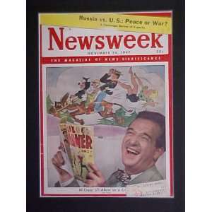 Al Capp Lil Abner November 24 1947 Newsweek Magazine Professionally 