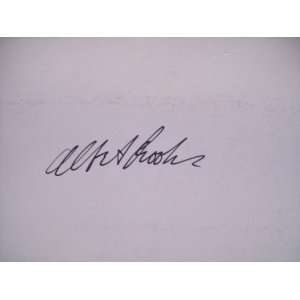 Brooks, Albert Press Kit Signed Autograph Real Life 1979