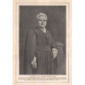  1914 Print Anna Howard Shaw American Suffragist 
