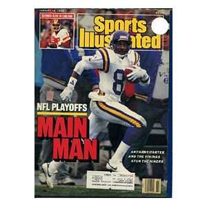  Anthony Carter Unsigned 1988 Sports Illustrated Sports 
