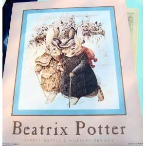 Beatrix Potter Appley Dapplys Nursery Rhymes Poster