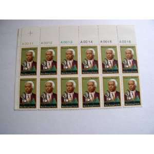 US 1980 Postal Stamps, Benjamin Banneker, Black Heritage, S# 1804, PB 