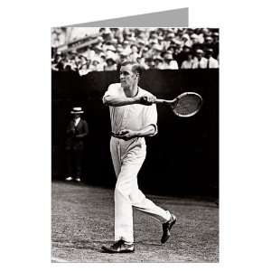 Bill Tilden Most Infuential Player of Tennis 6 High Quality Greeting 