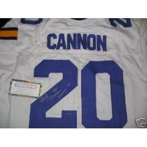  Billy Cannon Lsu Tristar,coa Signed Authentic Jersey 