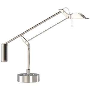  Robert Abbey Crane Polished Nickel Balance Arm Desk Lamp 