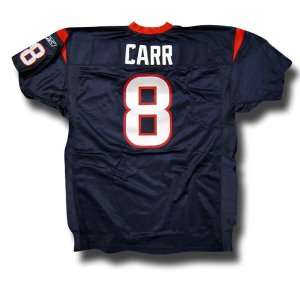 David Carr #8 Houston Texans Authentic NFL Player Jersey by Reebok 