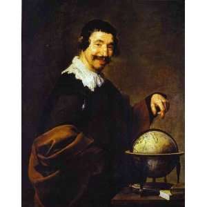 FRAMED oil paintings   Diego Velazquez   32 x 40 inches   Democritus