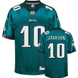 DeSean Jackson #10 Philadelphia Eagles Replica NFL Jersey Green Size 