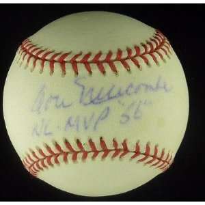 Don Newcombe Autographed Baseball   56 NL MVP JSA COA   Autographed 