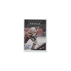   Draft Day Autograph #27   Donald MacLean/4500 Sports Collectibles