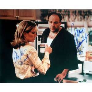 Edie Falco and James Gandolfini   In the Kitchen   16x20 Dual 