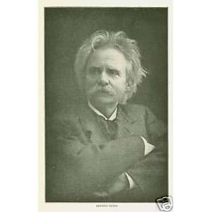  1907 Musician Edvard Grieg 