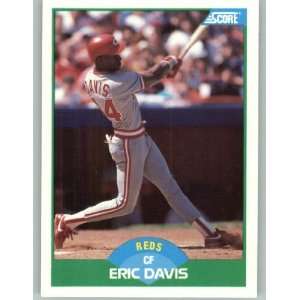  1989 Score #109 Eric Davis   Cincinnati Reds (Baseball 