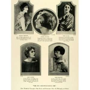  1924 Print Estelle Winwood Doris Keane Actress Broadway 