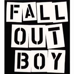  Fall Out Boy   Stencil Logo Decal Automotive