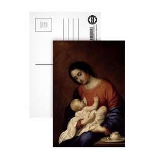  Virgin and Child, 1658 (oil on canvas) by Francisco de Zurbaran 