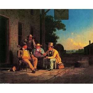  Hand Made Oil Reproduction   George Caleb Bingham   32 x 