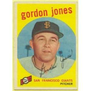  1959 Topps #458 Gordon Jones EX   Excellent or Better 