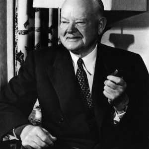  President Herbert Hoover, at His Desk at the Mark Hopkins 