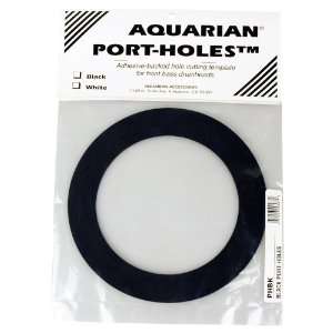  Aquarian Drumheads PHBK Black Port Holes 5 inch Musical 