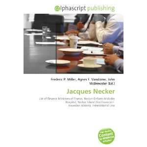  Jacques Necker (9786133892422) Books