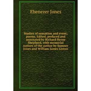 poems by Ebenezer Jones. Ed., prefaced and annotated by Richard Herne 