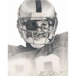 Jerry Rice Oakland Raiders Large Giclee