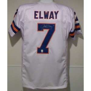 John Elway Signed Jersey   Authentic